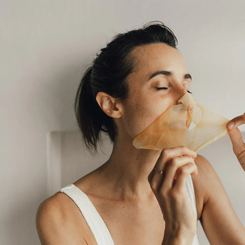 Gold & Lime Caviar Coconut Sheet Mask [3 Pack]